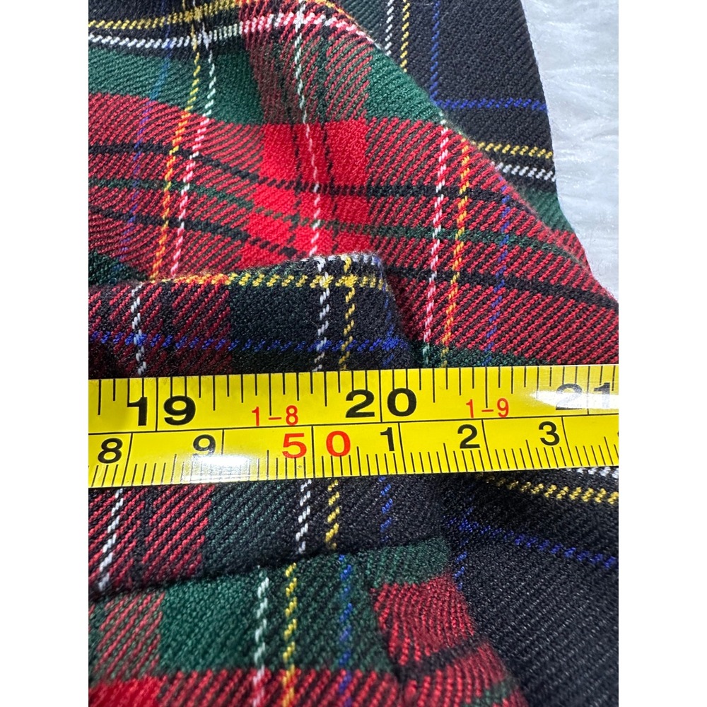 Lauren Ralph Lauren Plaid Tartan Crest Twill Suit Set Women's 14/16W - Picture 10 of 11